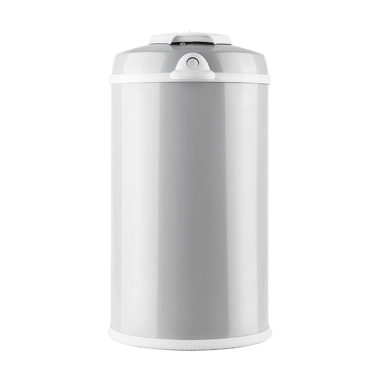 Bubula JR Premium Steel Diaper Waste Pail w/ Air Tight Lid, Gray (Open Box)