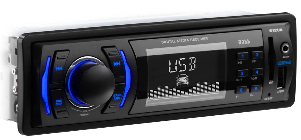 4) New MTX TERMINATOR653 6.5" 90W Coax Car Speakers Stereo + Boss 612UA Receiver