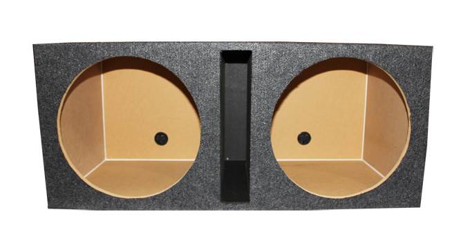 Pyle PLPW15D 15" 2000W 4-Ohm Car Subwoofer Pair & QBASS15 Dual Ported Enclosure - VMInnovations
