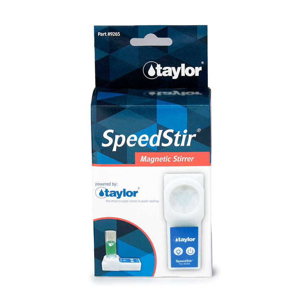 Kokido K331SW Pool Water Testing Pack and Taylor 9265 Speedstir Start-Up Pack
