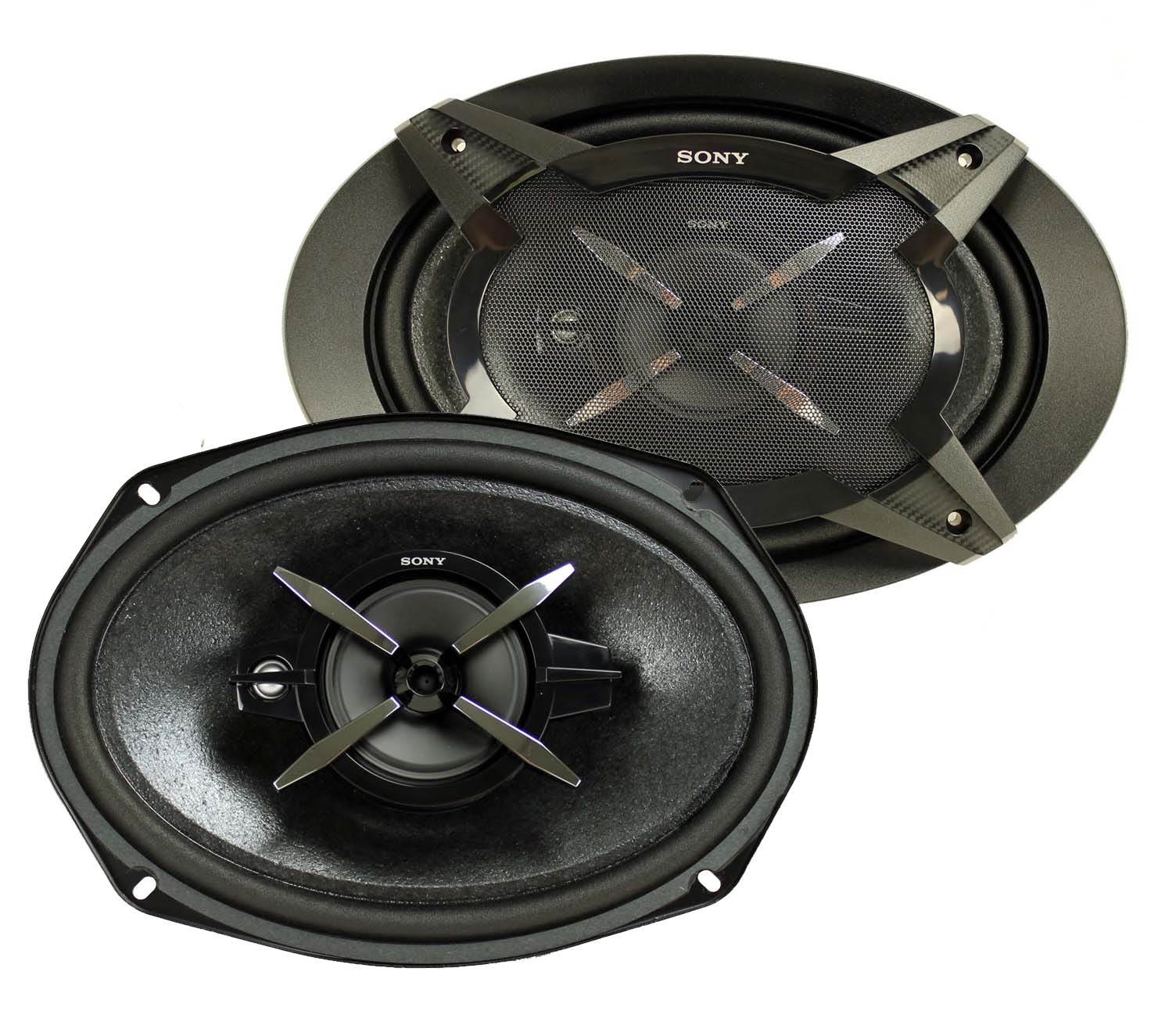 2 *Sony XSFB6930 6x9" 3-Way 450 Watt Coaxial Car Audio Speakers Pair (Open Box)