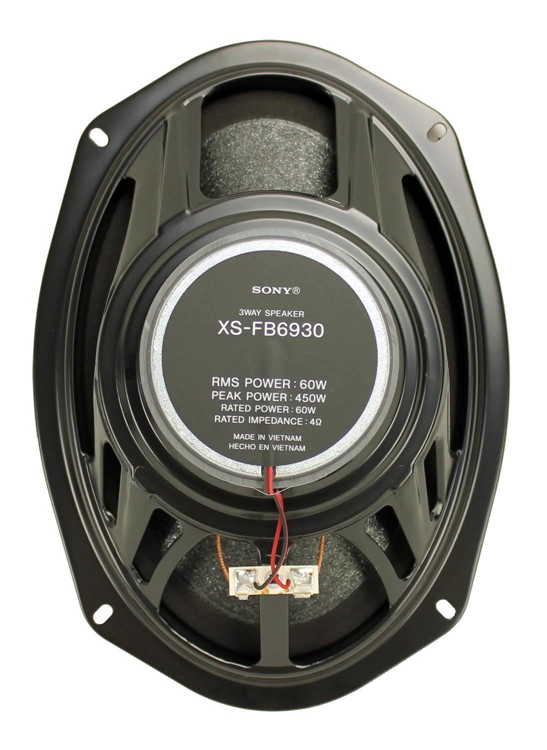 2 *Sony XSFB6930 6x9" 3-Way 450 Watt Coaxial Car Audio Speakers Pair (Open Box)