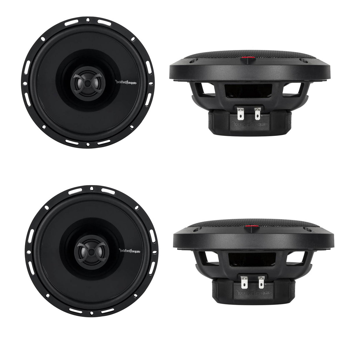 Rockford Fosgate P1650 6.5" 2-Way Full Range Car Audio Coaxial Speakers