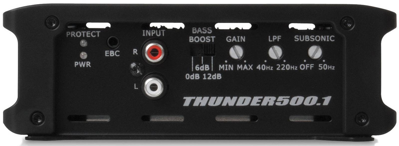 MTX THUNDER500.1 500 Watt RMS Power Amp Car Audio Bass Amplifier + Wiring Kit