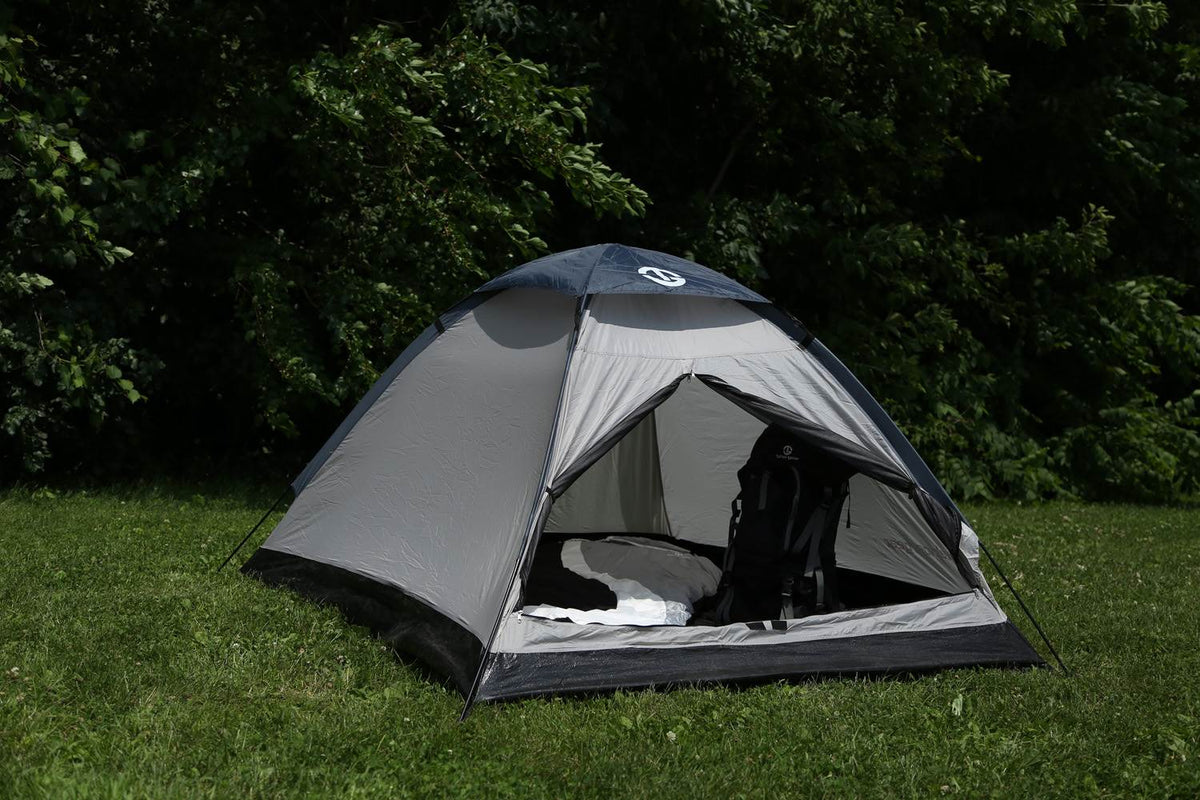 Tahoe Gear Willow Dome Tent w/ Sleeping Bag & Air Mattress Camping Starter Pack