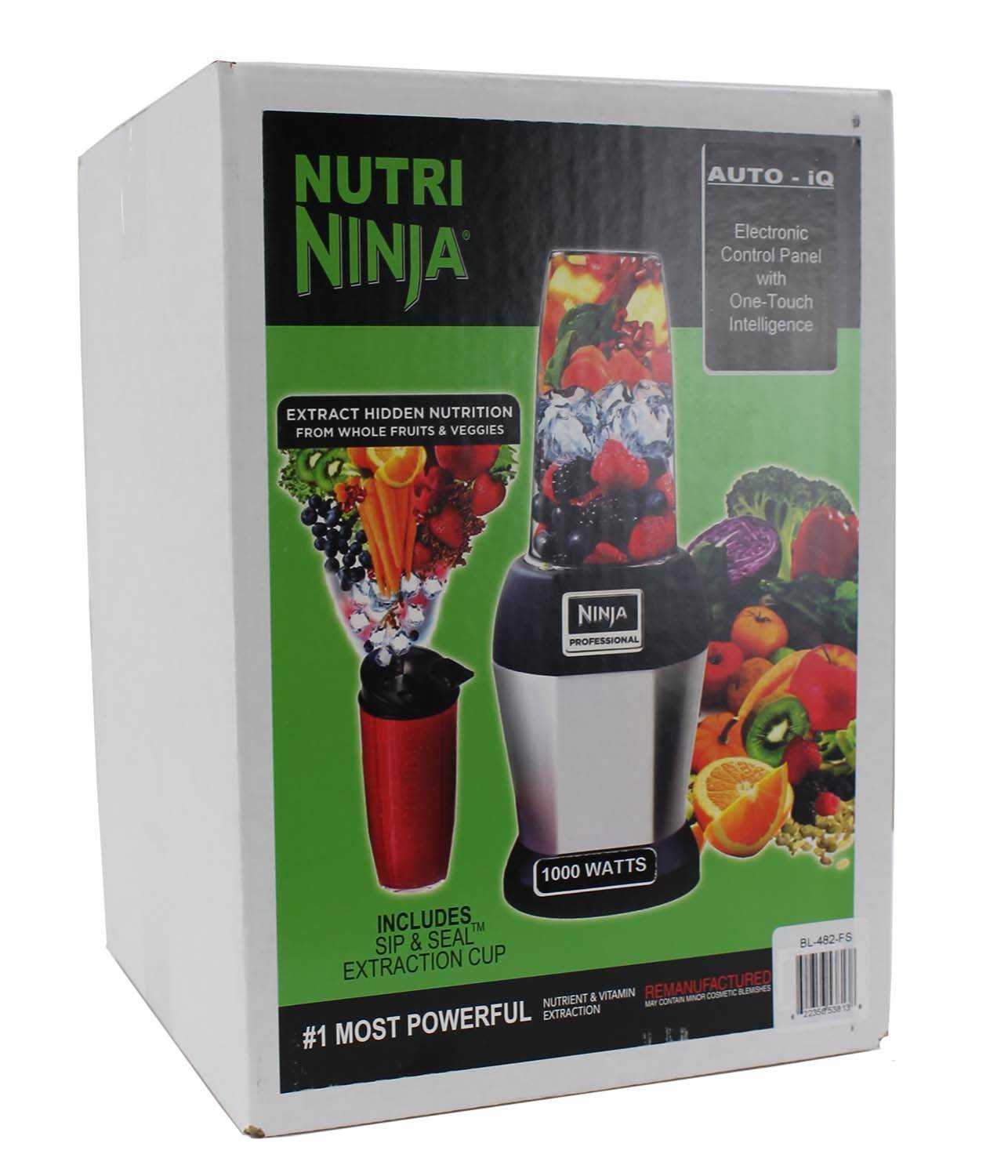 Nutri Ninja Auto iQ (BL482) 1000W Professional Digital Blender (Open Box)