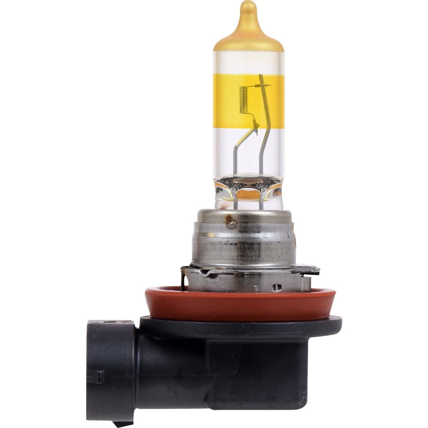 Sylvania H11 Fog Vision Yellow High Performance Halogen Light Bulb Set, 2 Pack (Used)