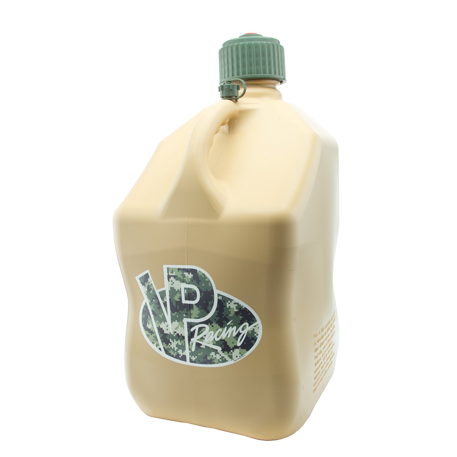 VP Racing Fuels 14 In Container Hose (2 Pack) & 5 Gallon Fuel Jug, Tan (2 Pack)