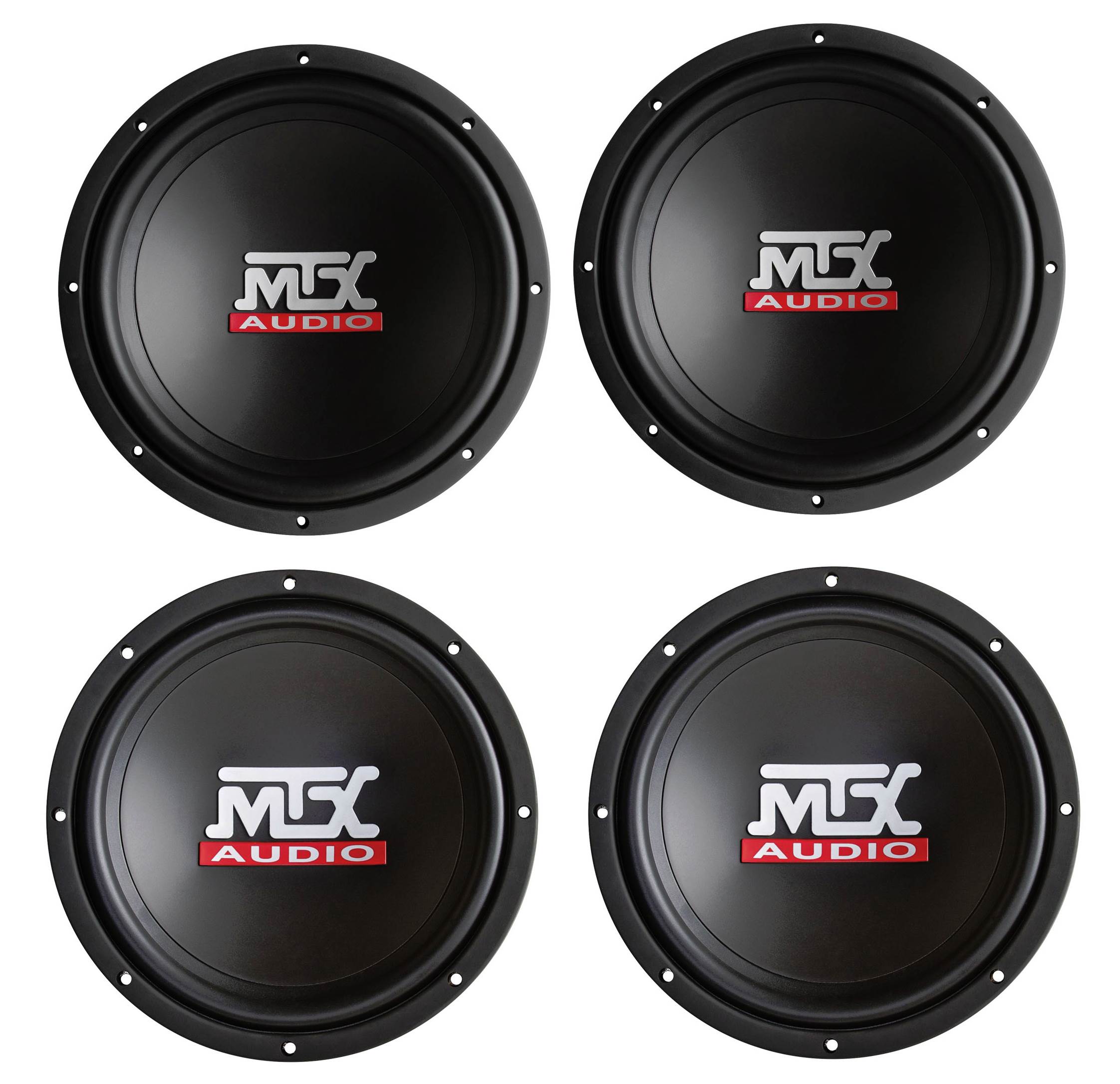 4) NEW MTX TN12-04 12" 400 Watt Subs Woofers Car Audio Bass Subwoofers TN1202