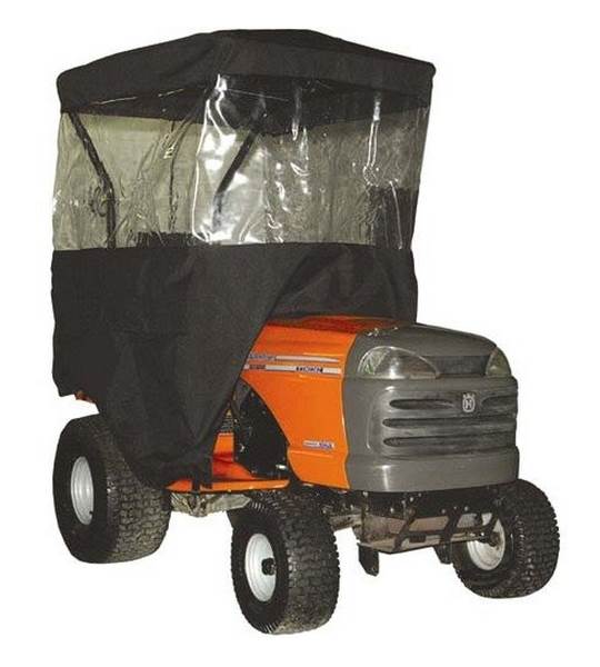 Husqvarna 3-Sided Lawn Tractor Universal Cab Snow Thrower Protection (Open Box)
