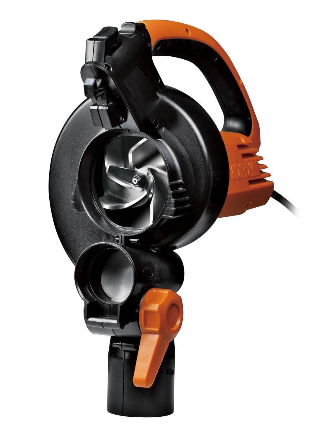 WORX WG505 Electric TriVac Blower/Mulcher/Vacuum Metal Mulching System-Open Box