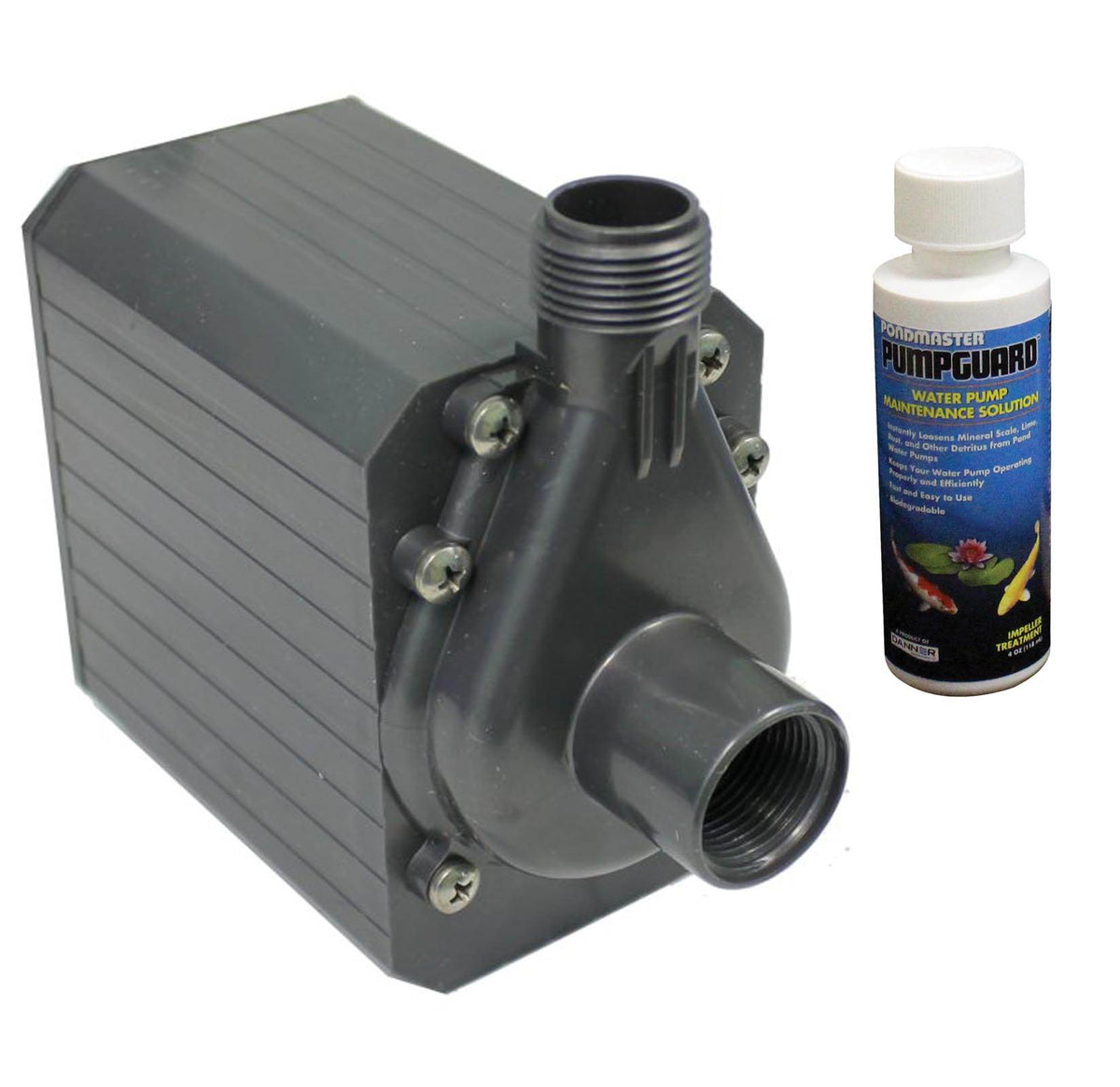 PONDMASTER PM-18 Supreme 1800 GPH Mag Drive Pond Water Pump w/ Solution | 02728