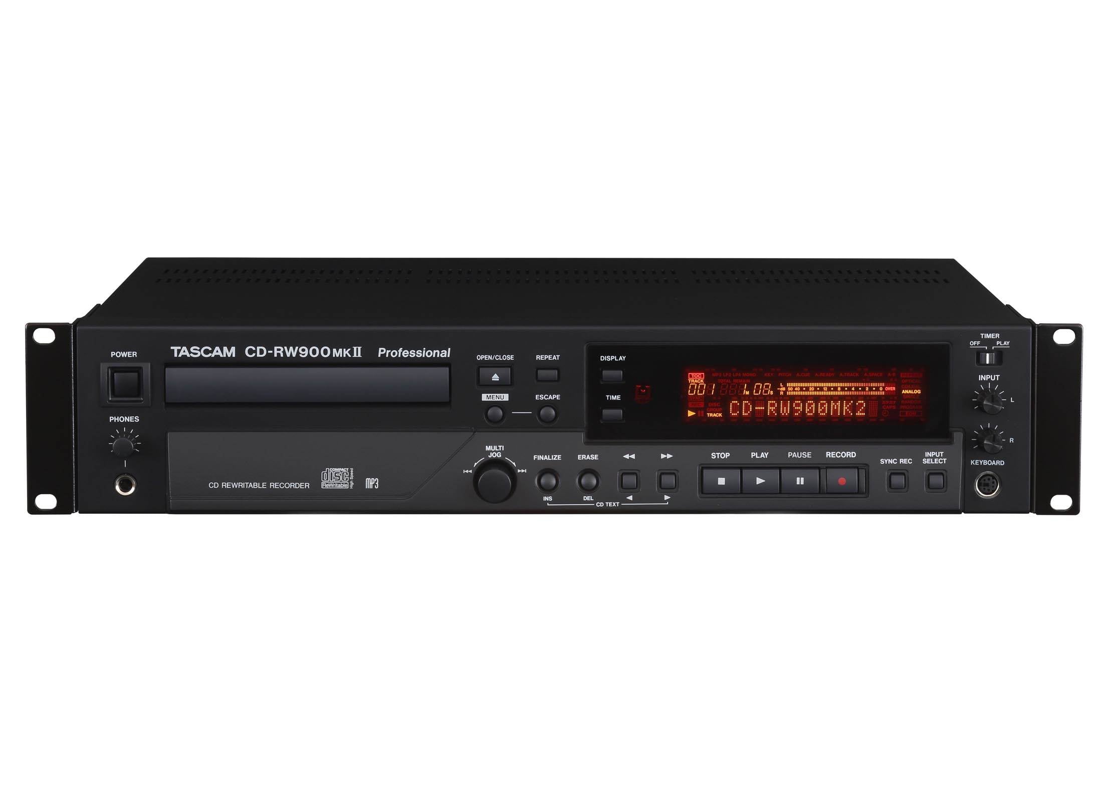 TASCAM Professional CD Recorder/Player w/Advanced Playback & Remote (Open Box)