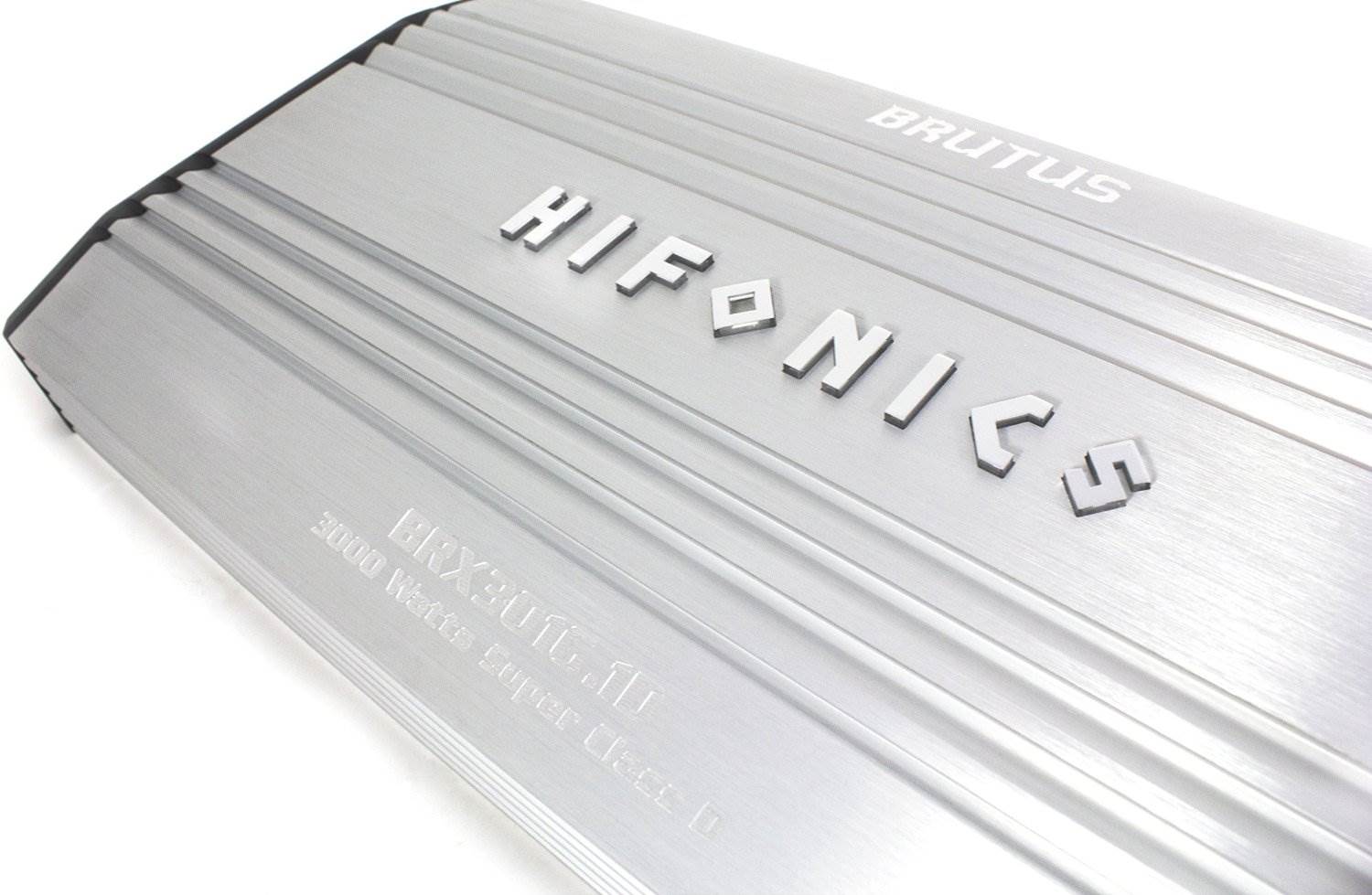 Hifonics BRX1116.1D Brutus MONO 1100 Watt Class D Car Amplifier Amp + Wiring