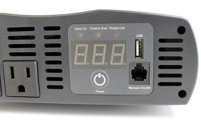 Cobra 1500-3000 Watts DC to AC Car Power Inverter w/ 3 Outlets & USB (Open Box)