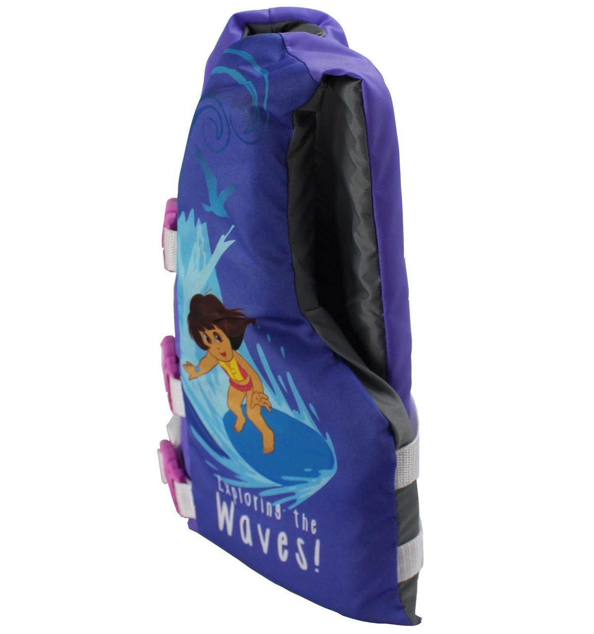 (2) COLEMAN Stearns Child's Dora the Explorer Life Jackets w/ Adjustable Straps