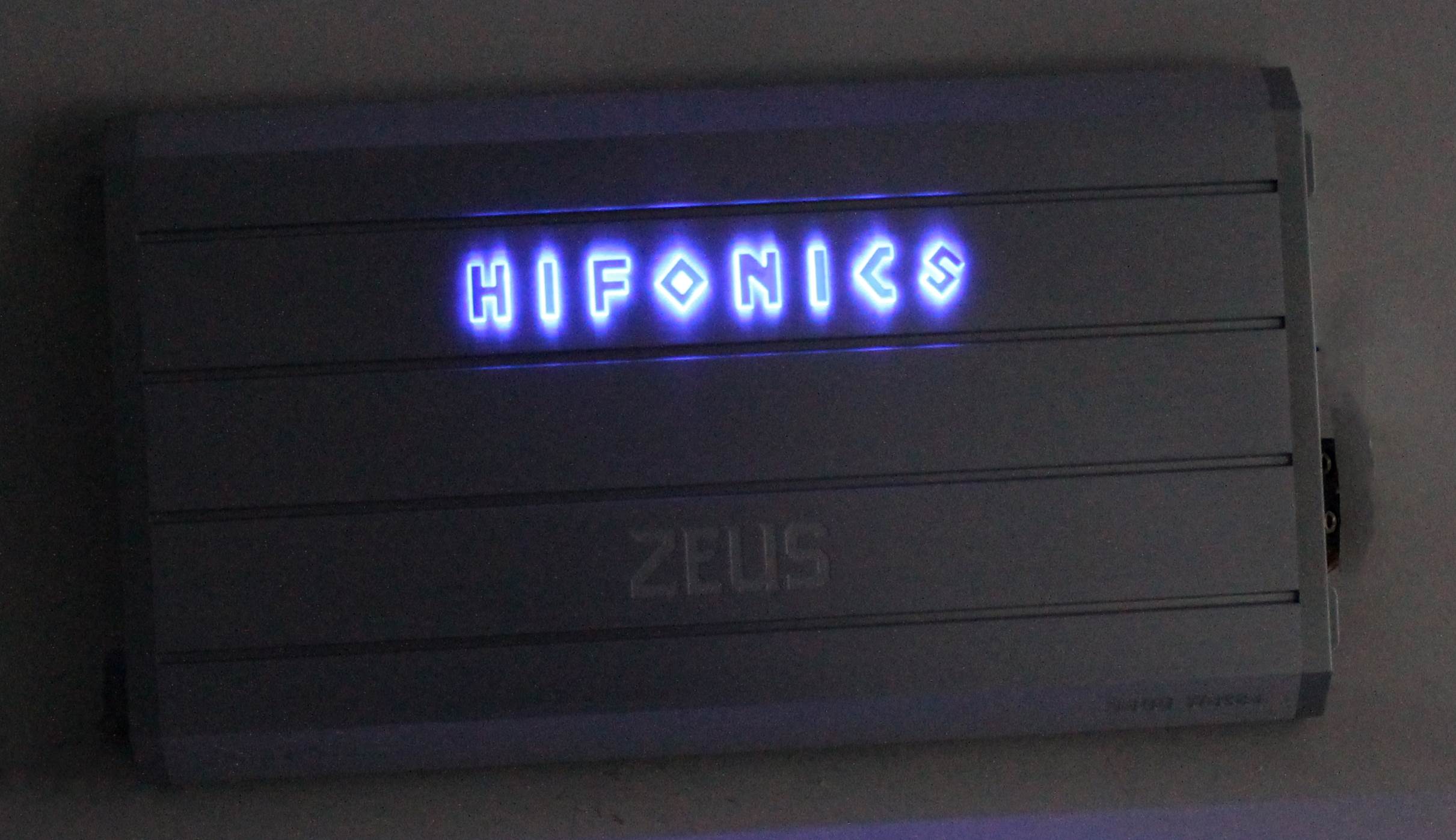 Hifonics Zeus ZRX3216.1D 3200 Watt RMS Monoblock Amp Class D Amplifier + Wiring
