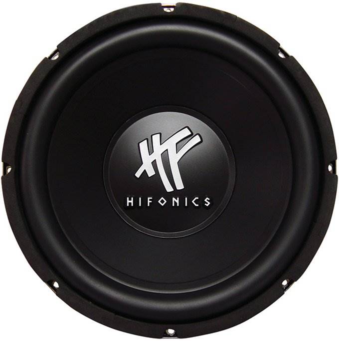 HIFONICS 12" 1600W Car Audio Subwoofer Speaker, 2 Pack & QPower Ported Enclosure - VMInnovations