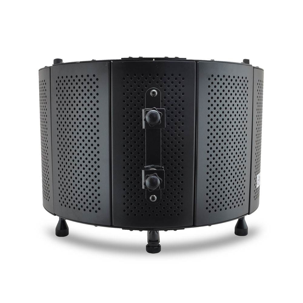 NEW Pyle PSMRS11 Studio Microphone Isolation Shield with Sound Dampening Foam