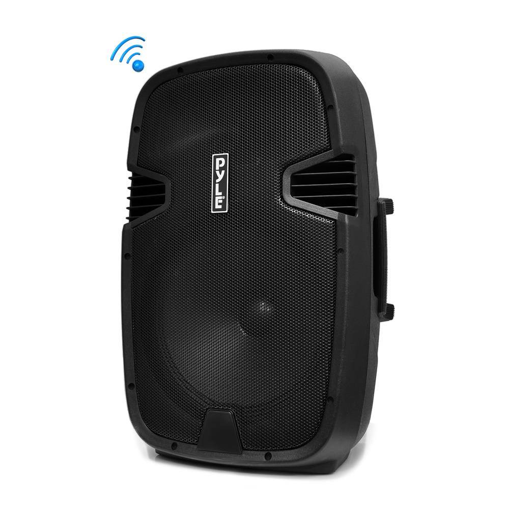 Pyle PPHP152BMU 1000 Watt 15 Inch Bluetooth Active PA DJ Speaker System + Stand
