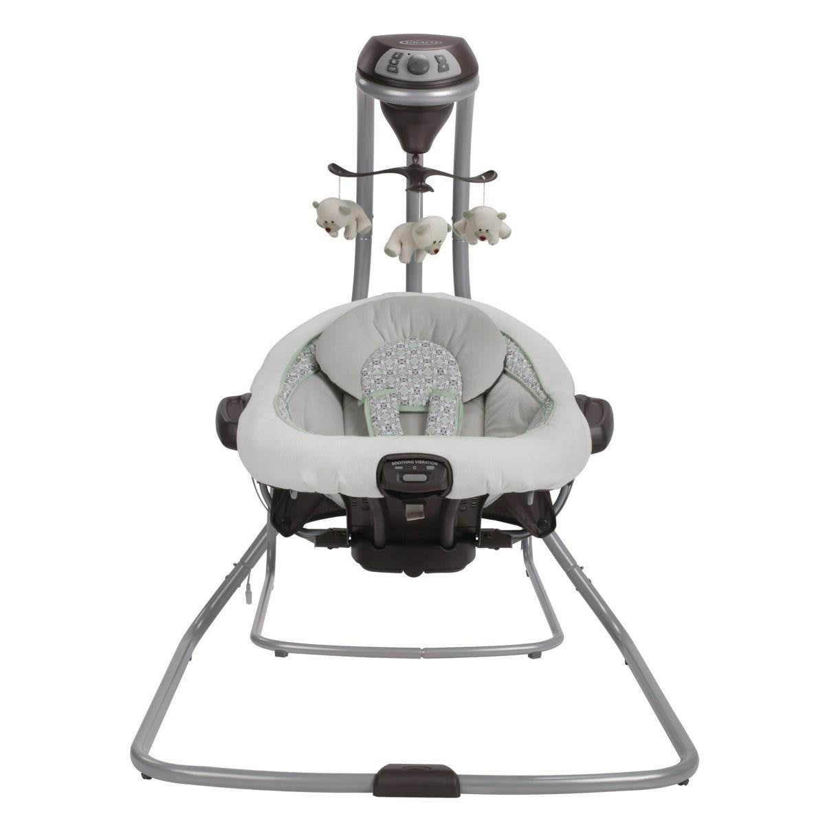 Graco DuetConnect LX Infant Baby Swing & Bouncer – Zander - Open Box