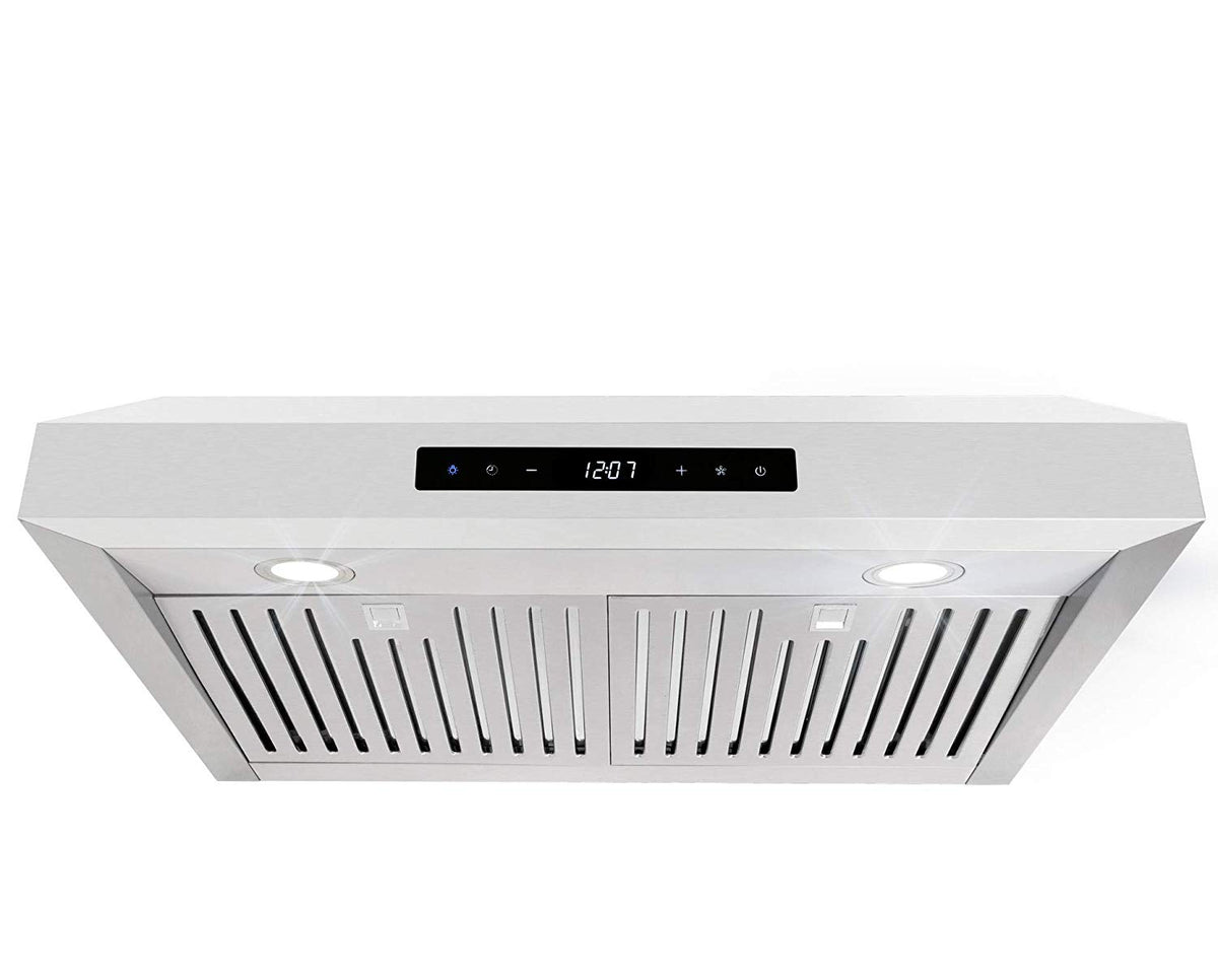 Cosmo 30" Under Cabinet Range Hood w/ Touch Control, Stainless Steel (For Parts)