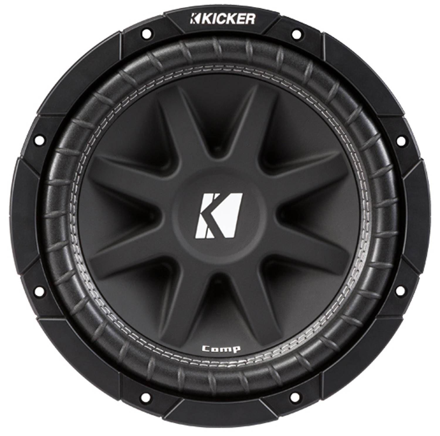 Kicker 10" 600W Subwoofer Pair w/ Dodge Ram Quad Sub Box & 1100W Amplifier & Kit - VMInnovations