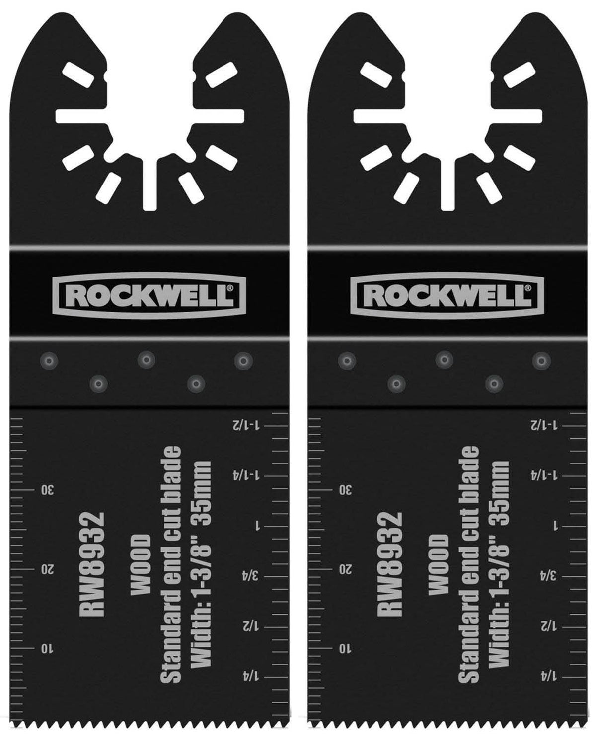Rockwell RW8932 1 3/8" Sonicrafter Standard Wood End Cut Saw Blade Universal Fit