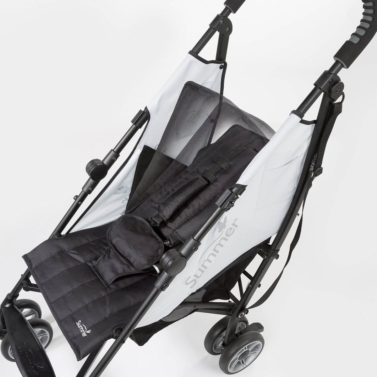 Summer Infant 3D Flip Convenince Folding Stroller, Double Take - Lightly Used