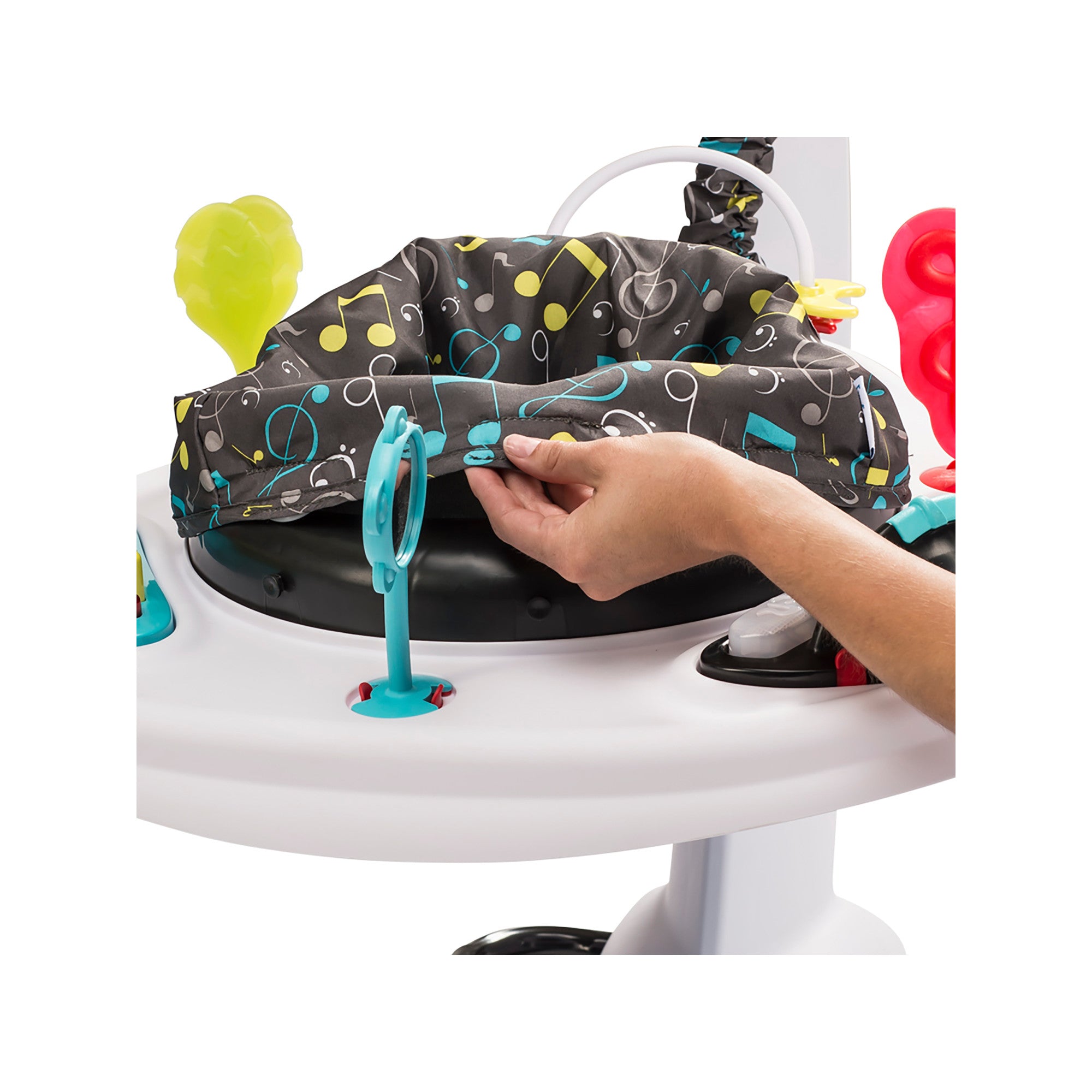 Evenflo ExerSaucer Jump & Learn Jam Session Jumping Activity Baby Jumper (Used) - VMInnovations