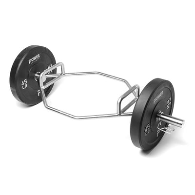 Power Systems 61858 Squats Deadlift Power Pull Hex Bar with 2 Handle Options