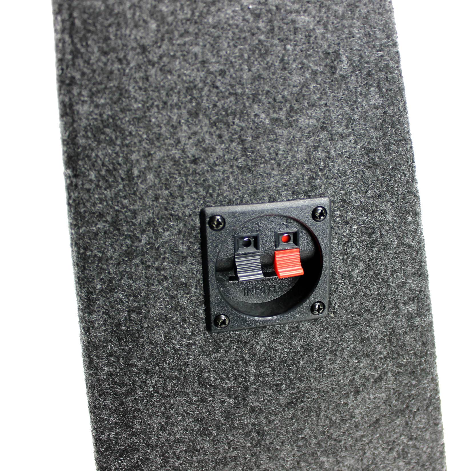 Pyramid PP12 Dual 12" 300W Subs Car Subwoofers + Monoblock R1100M Amp + Wiring