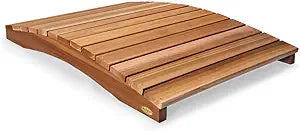 All Things Cedar 4 Foot Bridge, Red Western Cedar, 47 x 36 x 7 Inches (Open Box) - VMInnovations