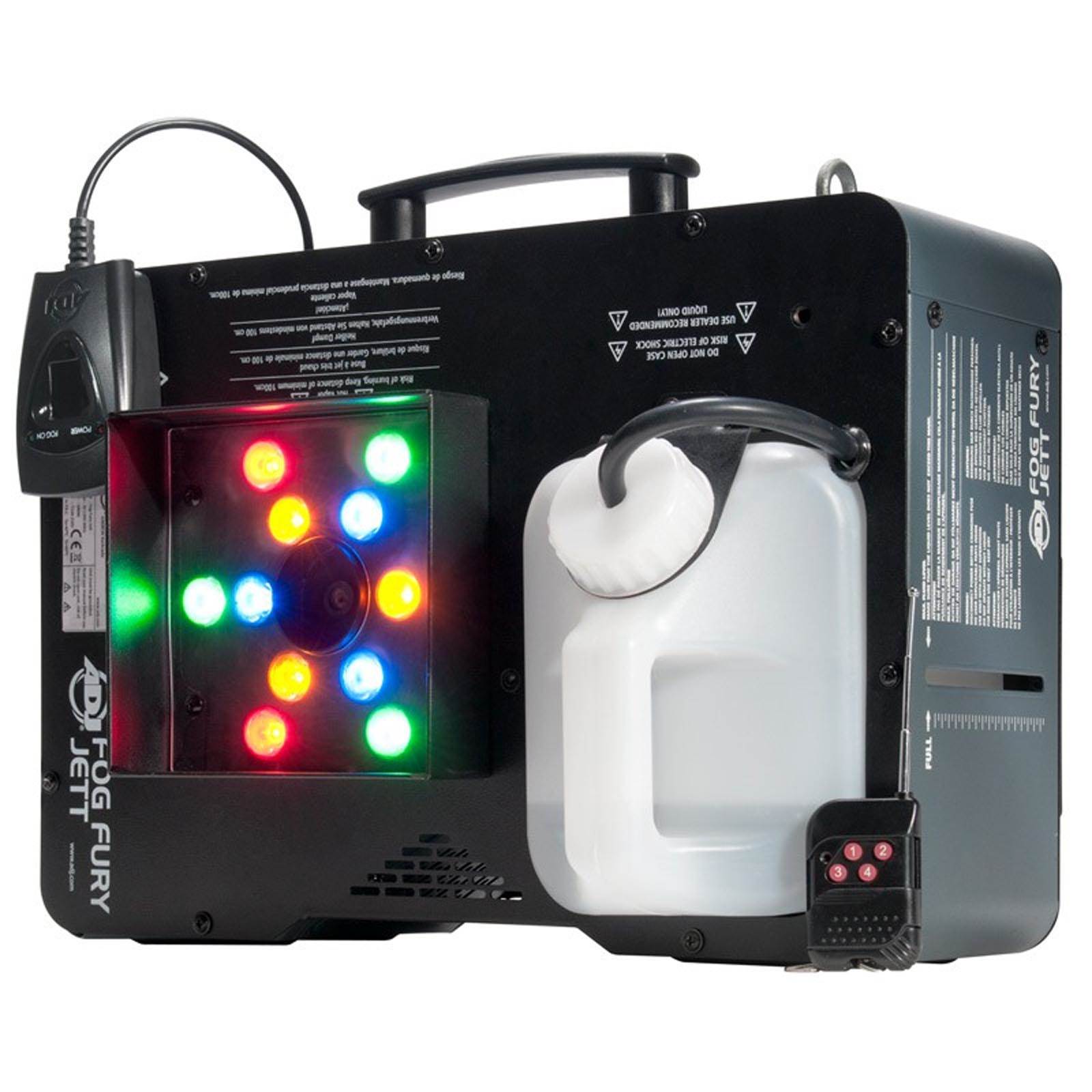 ADJ Fog Fury Jett Smoke Machine & LED Lights w/ Remote | FOG-FURY-JETT (Used)