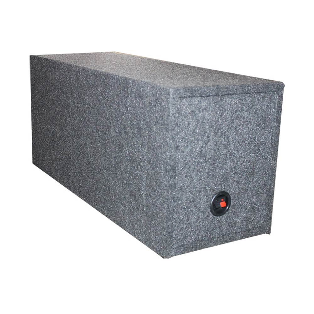 Kicker 600 Watt 12" Subwoofers (Pair) + Sealed Box Enclosure + Amp + Wiring Kit