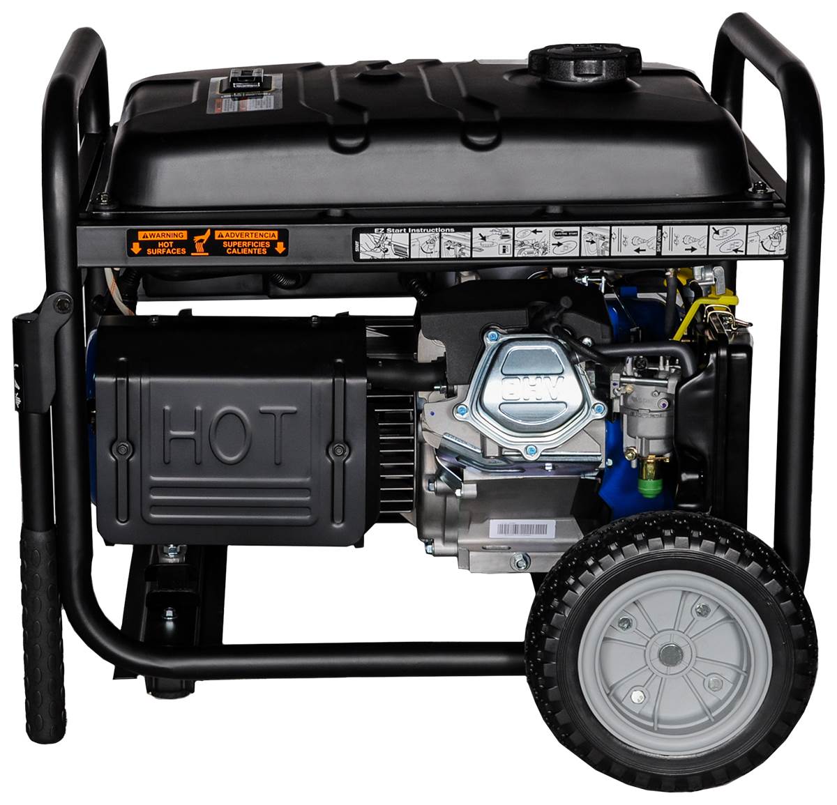 Westinghouse WH6500E Portable Electric Start Gas Generator 6500 Watts - Damaged