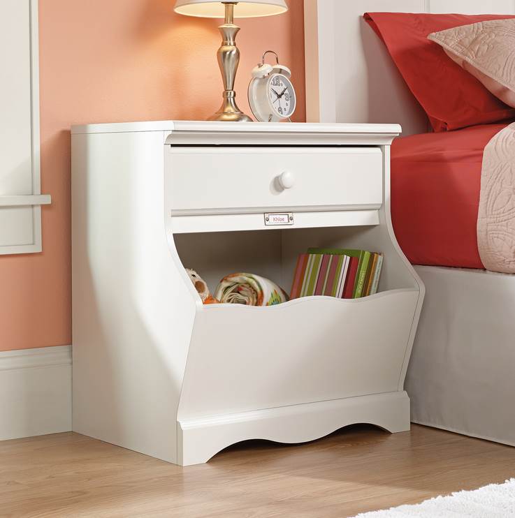 Sauder Woodworking 414433 Pogo Kids Bedroom Furniture Night Stand - Open Box