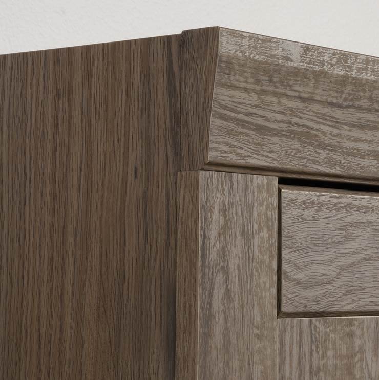 Sauder Woodworking Home Furniture Adept Storage Cabinet Fossil Oak (Open Box)