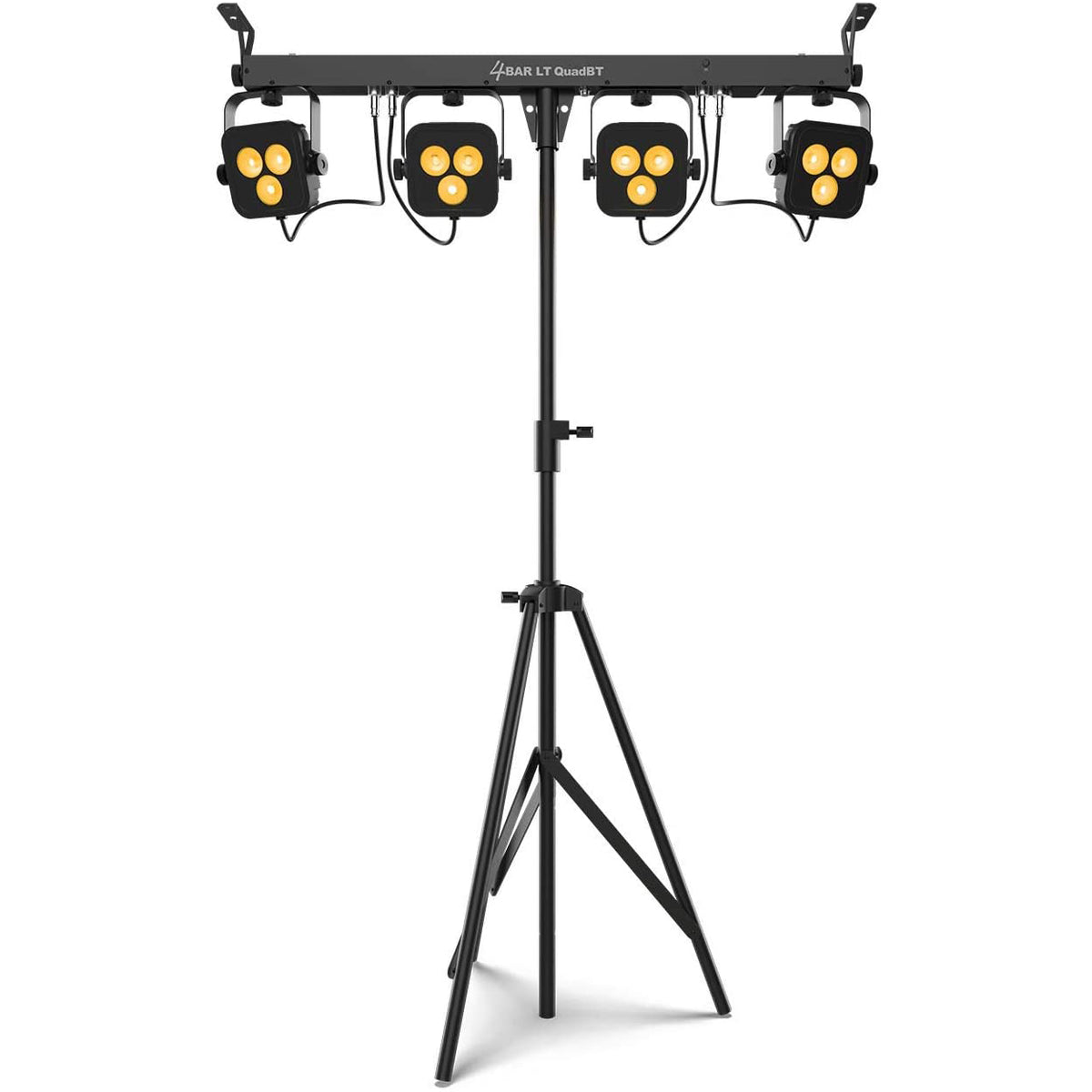 CHAUVET DJ LT QuadBT Bluetooth Compatible LED Lighting System w/ Remote (2 Pack)