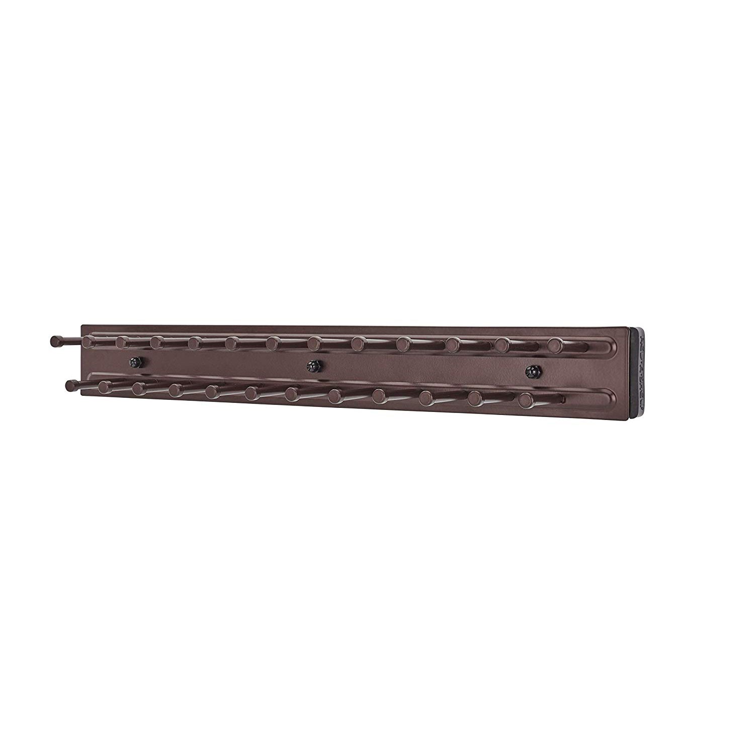 Rev-A-Shelf 14" Side Mount Extending Tie Organization Rack, Oil Rubbed Bronze