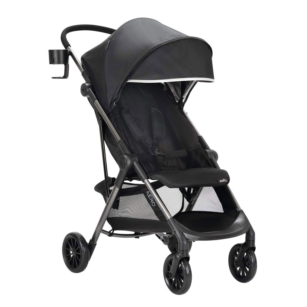 Evenflo Aero Lightweight Stroller with Folding Design and Extra Storage, Lark