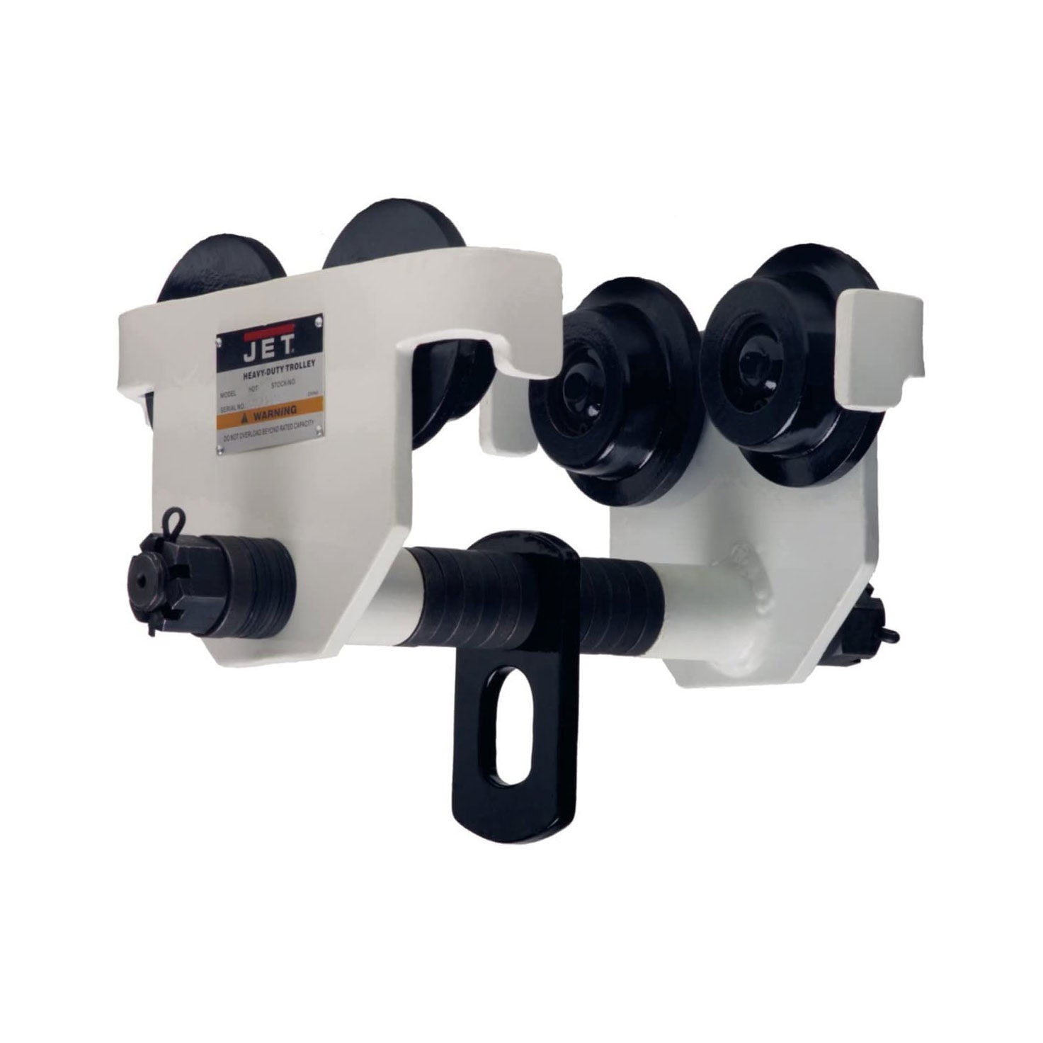 JET 3 HDT 262030 3 Ton Heavy Duty Steel Manual Adjustable Hoist Beam Trolley