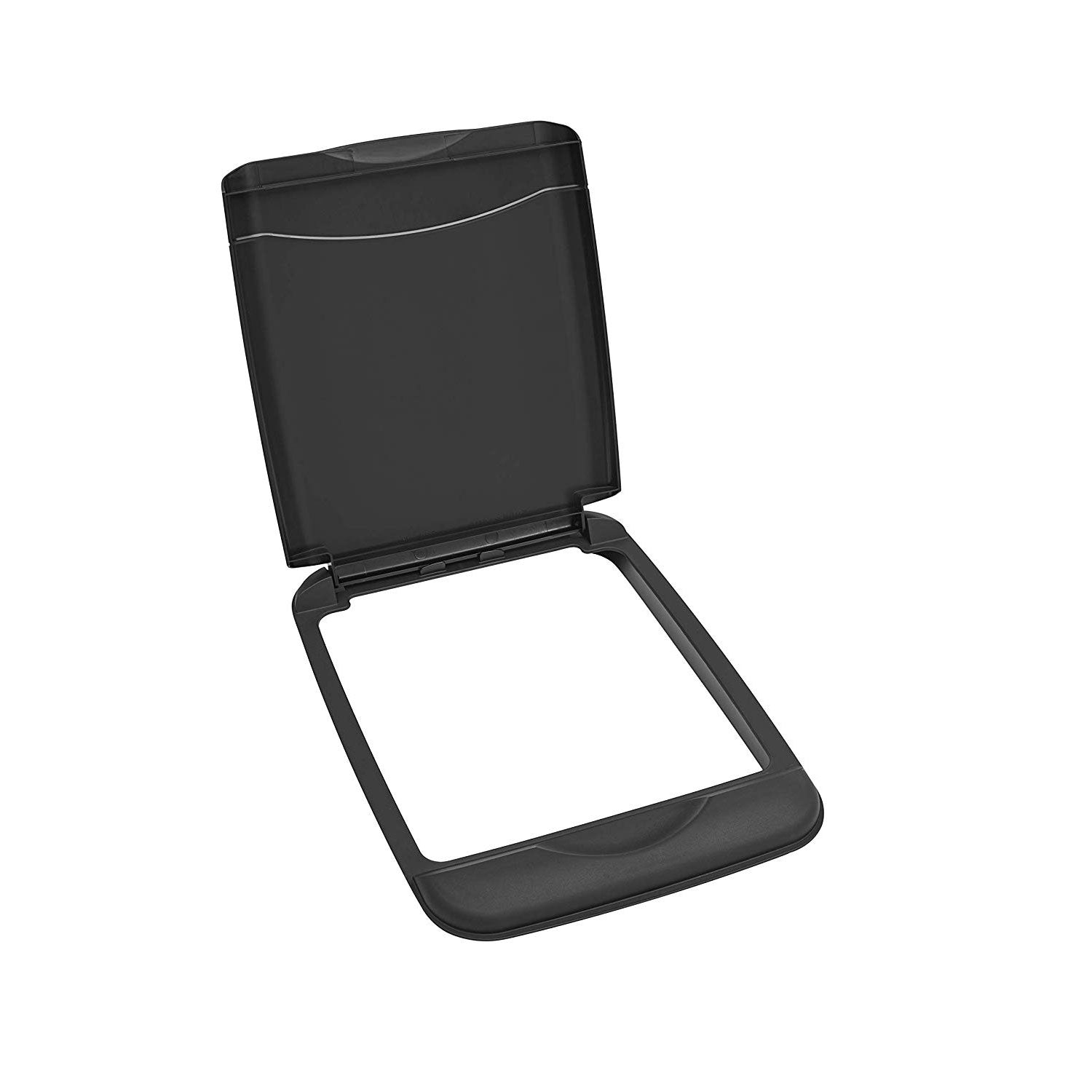 Rev-A-Shelf Double Pullout Trash Can 35 qt & Flip Top Waste Bin Lid