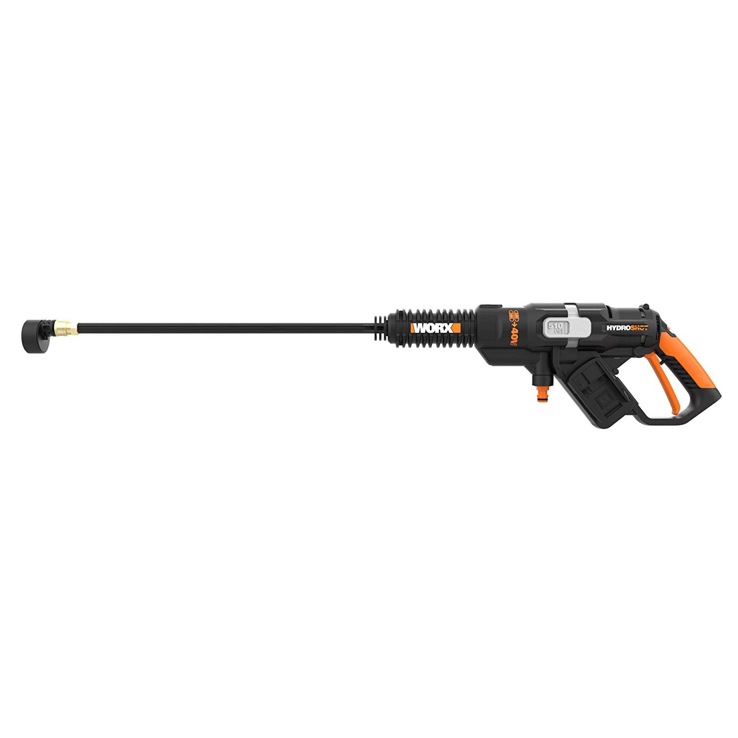 Worx WG644 Hydroshot 20V Cordless Power Washer Pressure Cleaner with Batteries (Refurbished)