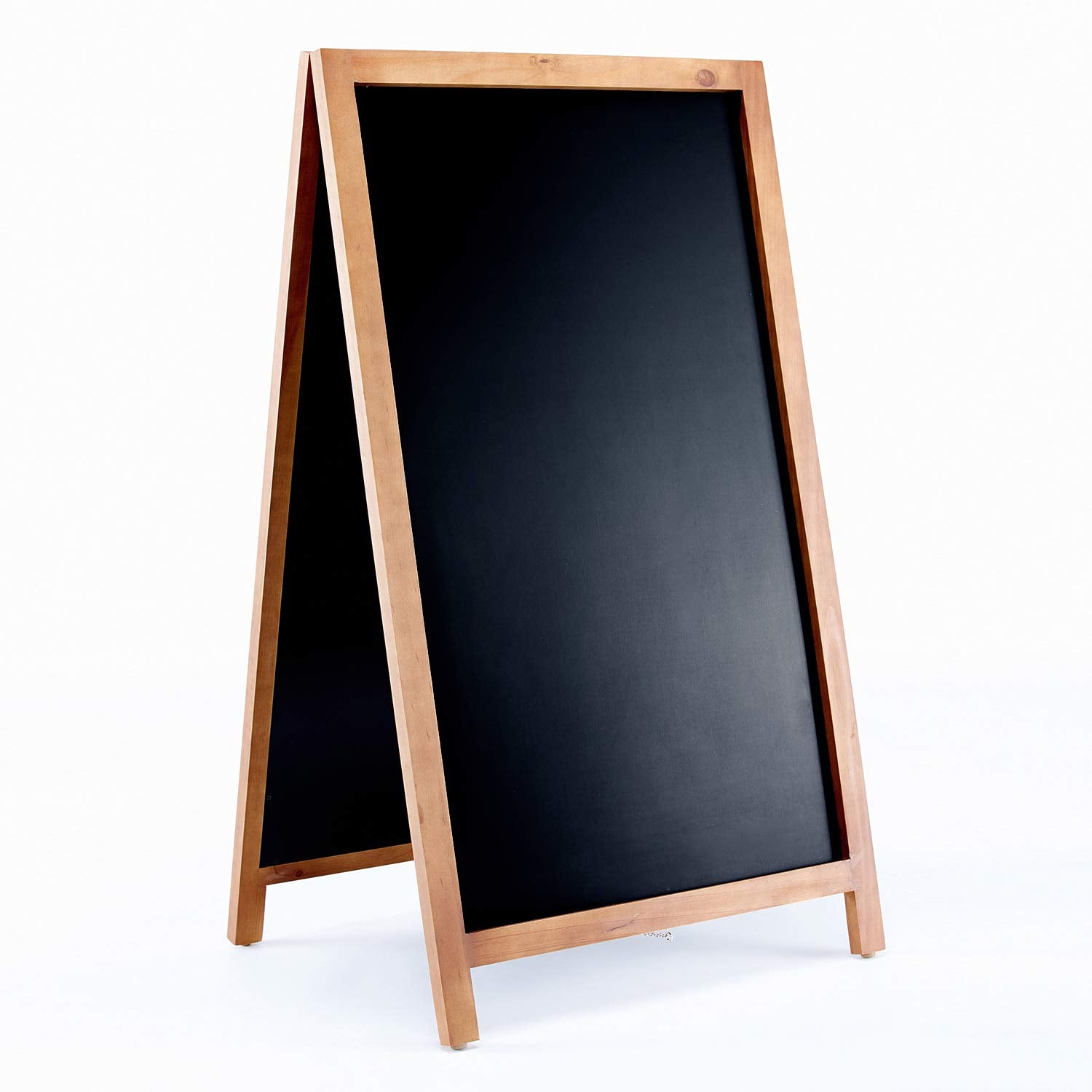 VersaChalk A-Frame Rustic Wood Indoor Outdoor Free-Standing Chalkboard(Open Box)