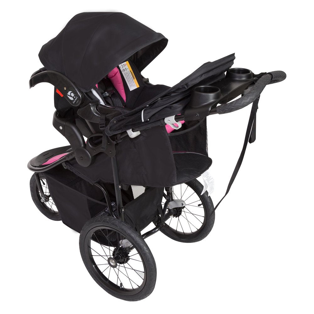 Baby Trend Cityscape Infant Jogger Stroller Travel System, Rose Pink (Open Box)