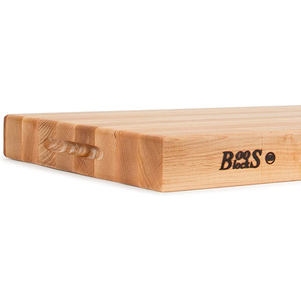 John Boos Maple Wood 20 Inch Cutting Board and 3 Piece Care and Maintenance Set - VMInnovations