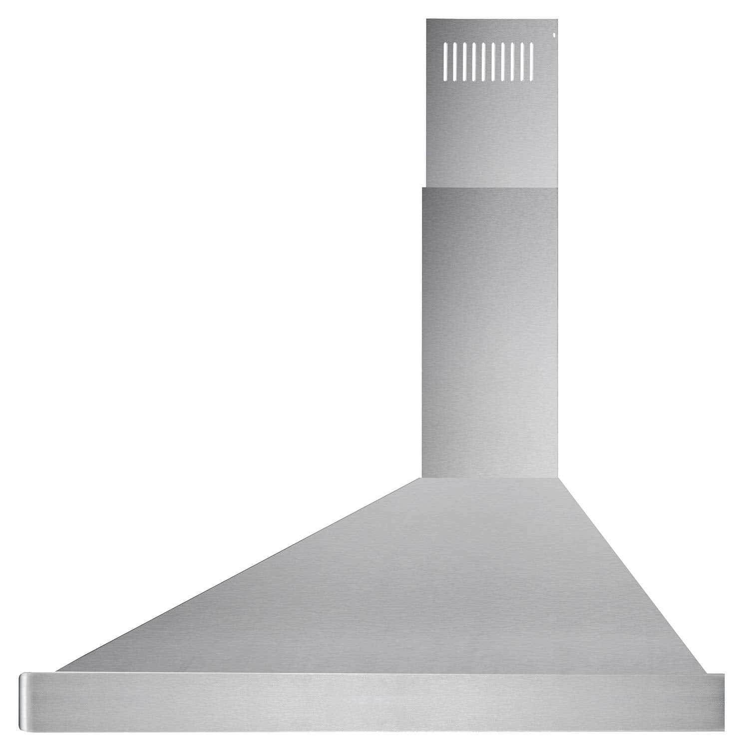 Cosmo 36 In Wall Mount Range Hood with Push Control, Stainless Steel (For Parts)