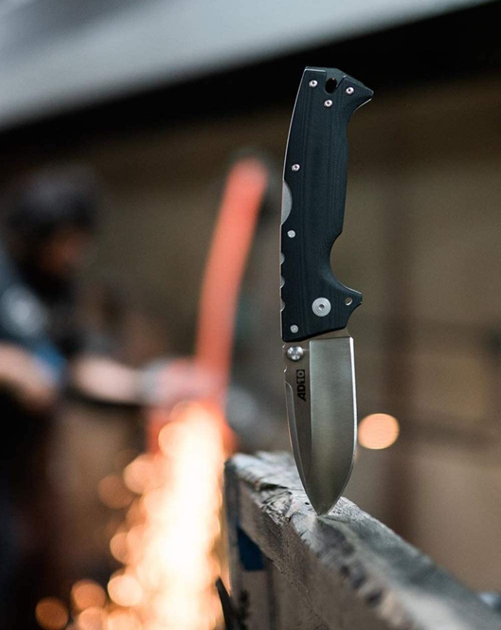 Cold Steel 28DD AD-10 Tactical Folding Locking Drop Point Blade Pocket Knife - VMInnovations