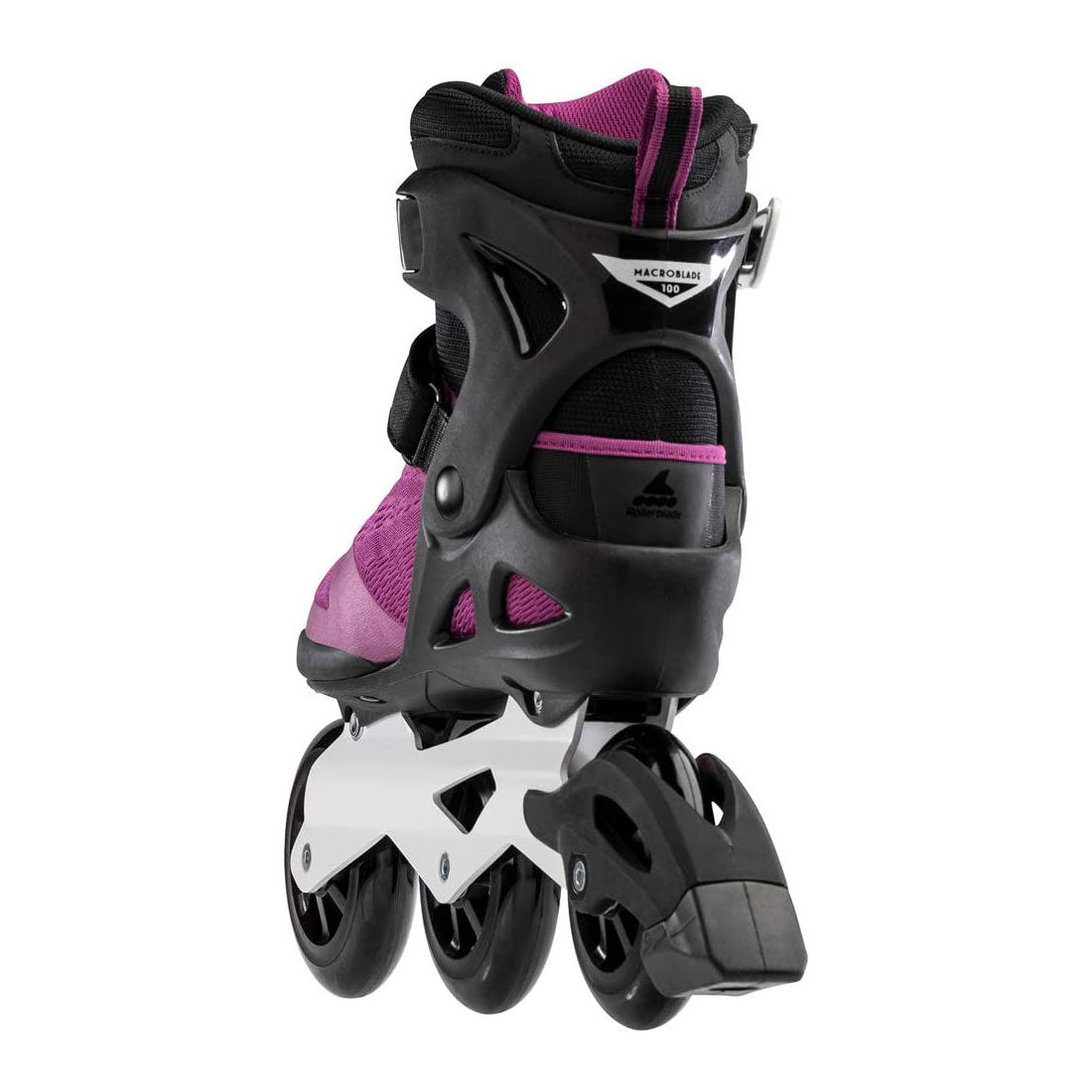 Rollerblade Macroblade 100 3WD Womens Adult Fitness Inline Skate Size 7, Violet (Refurbished)
